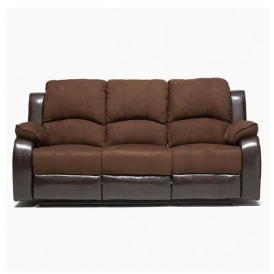 Imagen 2 del producto Sofá Reclinable Thompson Pu + Microfibra + Portavasos  U9000s