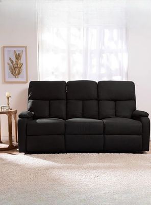 Sofá 3 Cuerpos Reclinable Moderno Matheus VS8070S