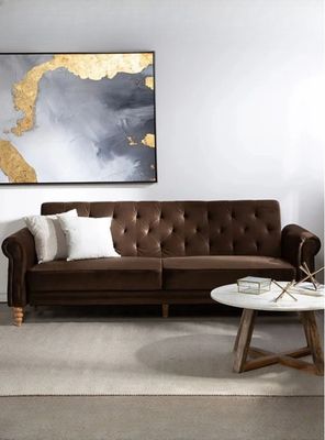 Sofá Futón 3 Cuerpos Clásico Milán EG2025