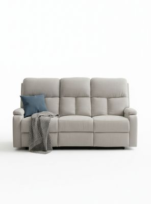 Imagen 2 del producto Sofá 3 Cuerpos Reclinable Beige Moderno Matheus PK8071SBE