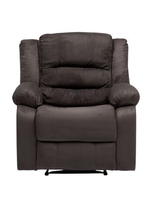 Imagen 2 del producto Living Sofá 3 Cuerpos Reclinable Martell Gris + 2 Bergers FG98060GR