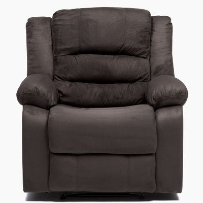 Berger Reclinable Moderno Martell Terciopelo Gris 98060RGR