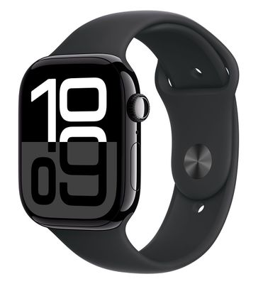 Apple Watch Series 10 Gps 46mm Aluminum Case Sport Band M/l Negro