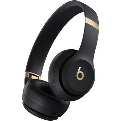 AUDIFONOS INALAMBRICOS ON EAR BEATS SOLO 4 NEGRO CON DORADO