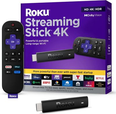 Imagen 1 del producto Roku Streaming Stick 4k (3820r) Smart Tv - Phone Store