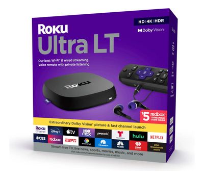Roku Ultra Lt 4801rw 4k Hdr 2gb Ram Voice Control