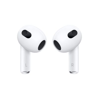 Airpods 3era generacion con carga lightning - Blanco