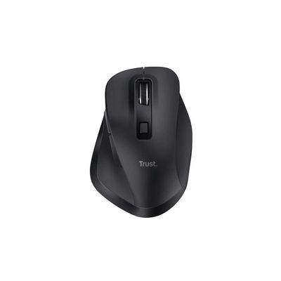 Mouse Fyda Confort Negro Inalámbrico
