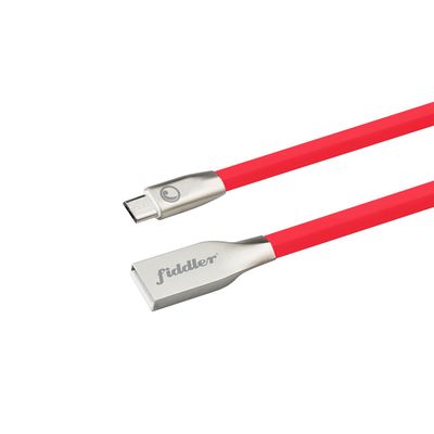 Cable Micro Usb A Usb 2.0a Fiddler Rojo