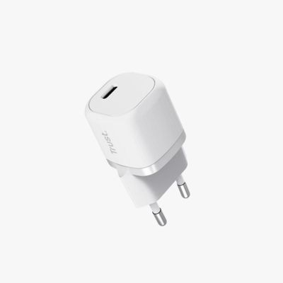 Cargador USB-C de 20W Maxo - Blanco