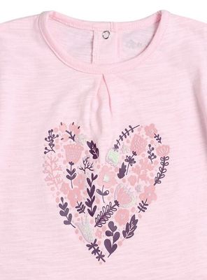 Imagen 2 del producto Polera Manga Larga Bebé Niña con Estampado