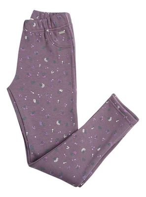 Imagen 2 del producto Calza Interior Peludo Niña Pitillo con Estampado Glitter