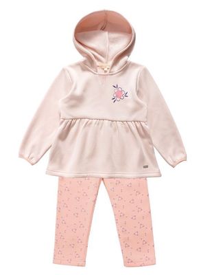 Imagen 2 del producto Conjunto Polerón y Calza Interior Peludo Bebé Niña