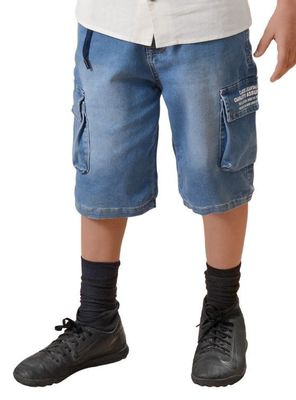 Imagen 2 del producto Bermuda Mezclilla Niñon Algodón Spandex