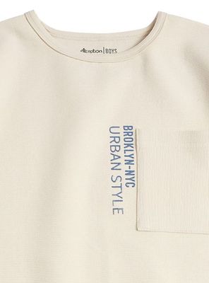 Imagen 2 del producto Polera Niño con Textura y estampado