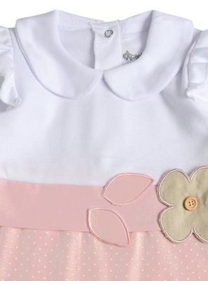 Imagen 2 del producto Enterito Bebé Niña Algodón con Aplicación