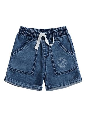 Bermuda Mezclilla Bebé Niño Algodón Spandex