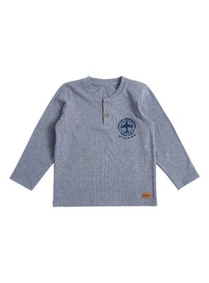 Imagen 1 del producto Polera Manga Larga Afranelada Bebé Niño Avión