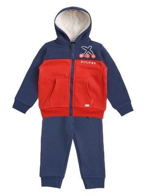 Imagen 1 del producto Conjunto Polerón y Pantalón Buzo Franela Bebé Niño Avión