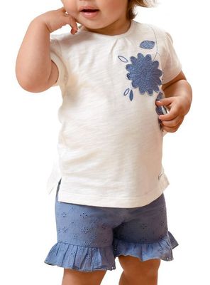 Imagen 1 del producto Conjunto Polera y Short Bebé Niña