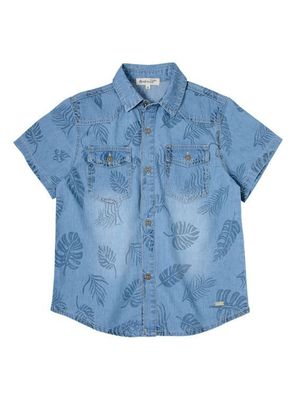Imagen 2 del producto Camisa Mezclilla Niño Verano Estampada