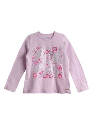 Polera Niña Básica con Estampados
