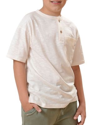 Polera Niño Polera  Slub Jersey Algodón