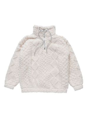 Polerón Peludo Niña Cuello Alto