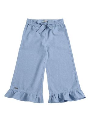 Imagen 2 del producto Pantalón Mezclilla Liviana Palazzo Bebé Niña