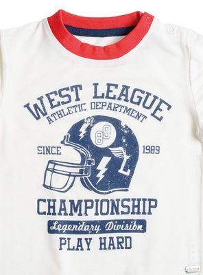 Imagen 2 del producto Polera Bebé Niño Manga Corta Algodón