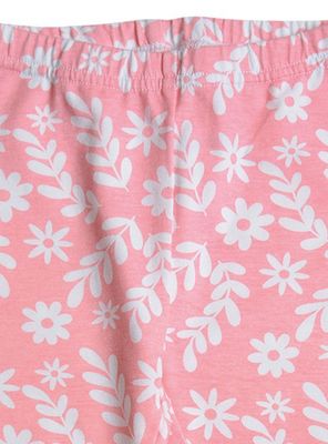 Imagen 2 del producto Calza Bebé Niña Algodón Elasticado Estampada