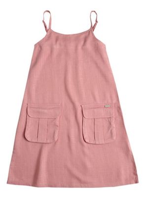 Imagen 2 del producto Vestido Lino Niña con Bolsillo