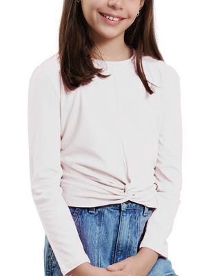 Polera Manga larga Niña con Estampado