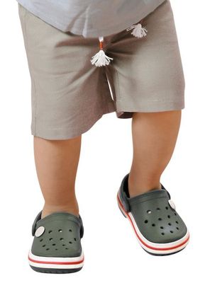 Bermuda Lino Bebé Niño con Bordado