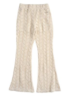 Calza Flare Niña Tejido