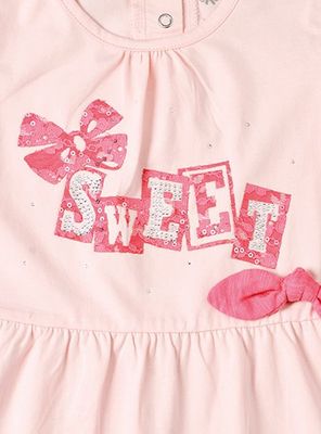 Imagen 2 del producto Polera Bebé Niña Algodón Manga Corta