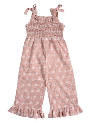 Imagen 2 del producto Enterito Largo Tela Bebé Niña Calce Palazzo