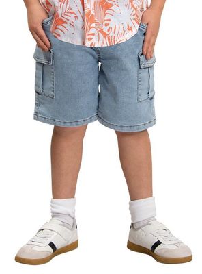 Bermuda Mezclilla Cargo Niño