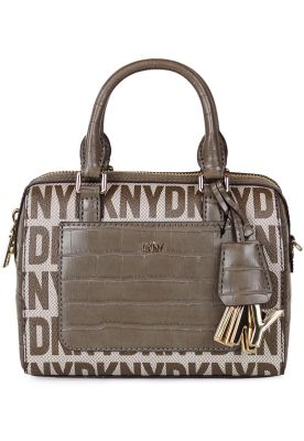 Cartera Donna Karan Mini Paige taupe DKNY