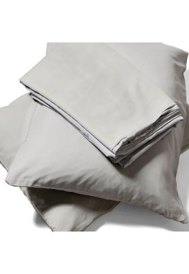 Imagen 2 del producto Juego de sábanas Nautica 4 piezas microfibra 2 plazas gris claro