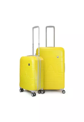 Pack 2 maletas  S+M Nautica Palermo 10k y 20k amarillo