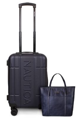 Pack Nautica Maleta cabina Amsterdam + Cartera Leeway azul