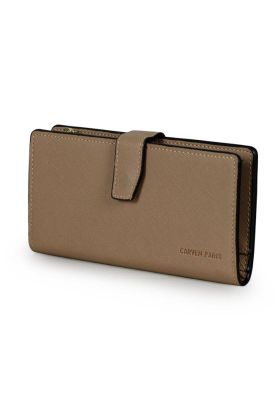 Billetera mujer Vesta taupe Carven