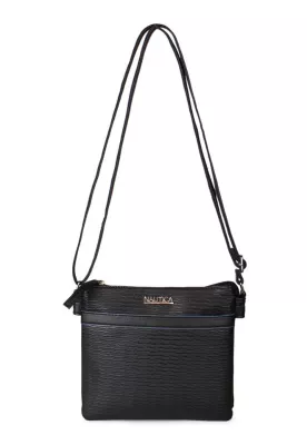 Cartera Cruzada Leeway Negro Nautica
