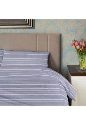 Juego de Sábanas Nautica 3piezas microfibra 1,5 Plazas lineas azules