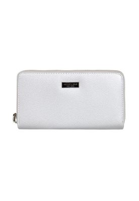 Billetera mujer Bessie plateada Kenneth Cole