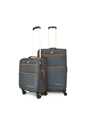 Pack 2 maletas de tela S+M Nautica Lisboa 10k y 20k gris