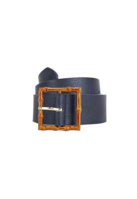 Cinturón mujer Taupo azul Carven