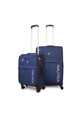 Pack 2 maletas de tela S+M Nautica Munich 10k y 20k azul