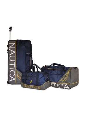 Imagen 1 del producto Set 3 Bolsos Nautica Mannar L+M+S Azul